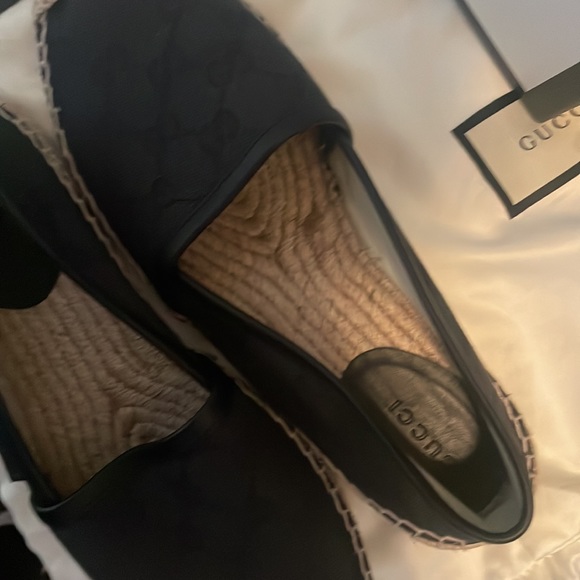 Black Gucci Espadrilles Size 6 - Picture 5 of 5